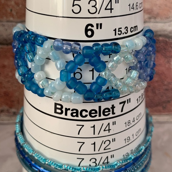 🔥#20 Blue Seed Bead Bundle - Picture 6 of 8